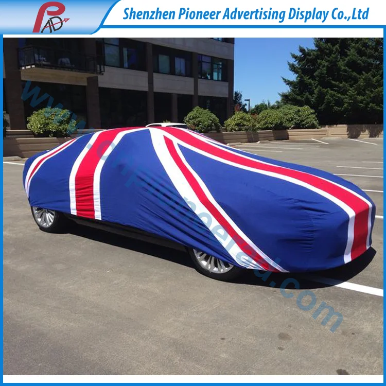 Cheap Custom Printing Polyester Car Hood Cover Flag Buy Car Cover