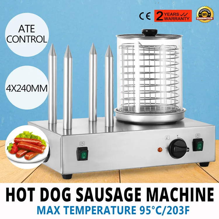 Commercial electric muffin French hot dog making machine,waffle machine 