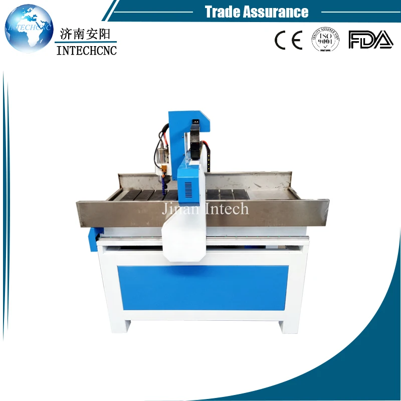 New product 2.2kw cnc router 4axis aluminium cnc work