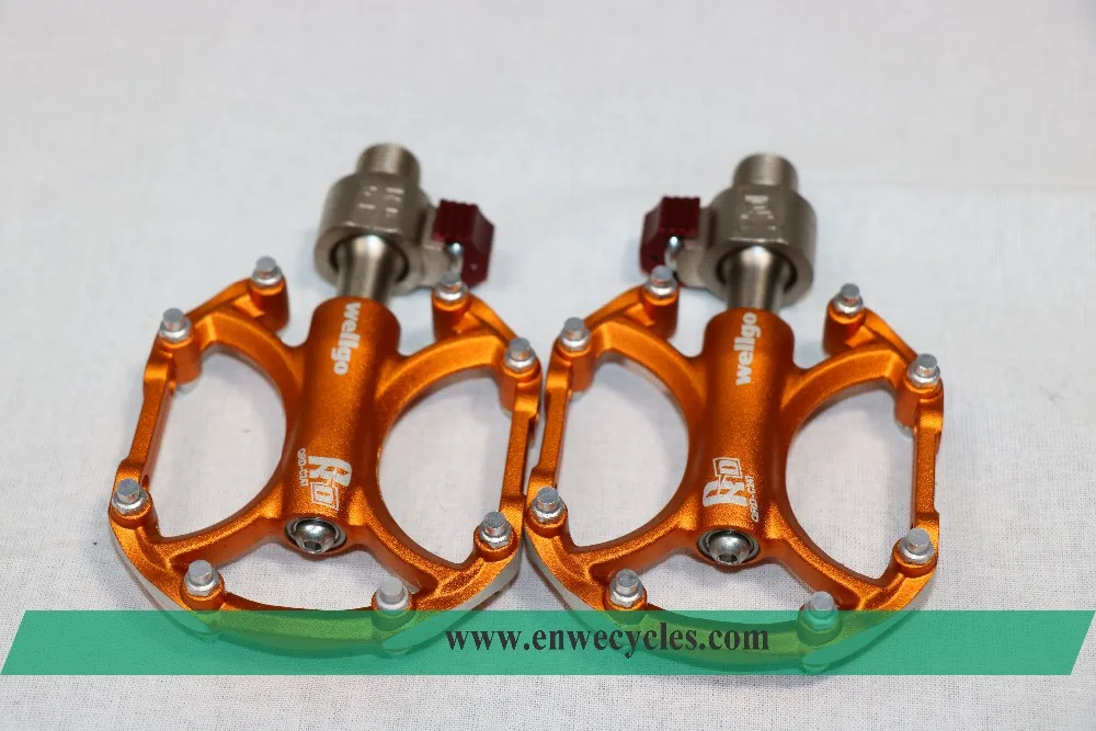 High End Wellgo Brand Pedals Bike Pedals Clip Less Bicycle Pedals Buy