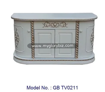White Tv Cabinet Antique Style Mdf Furniture Living Room Led White Tv Cabinet Antique Style Mdf