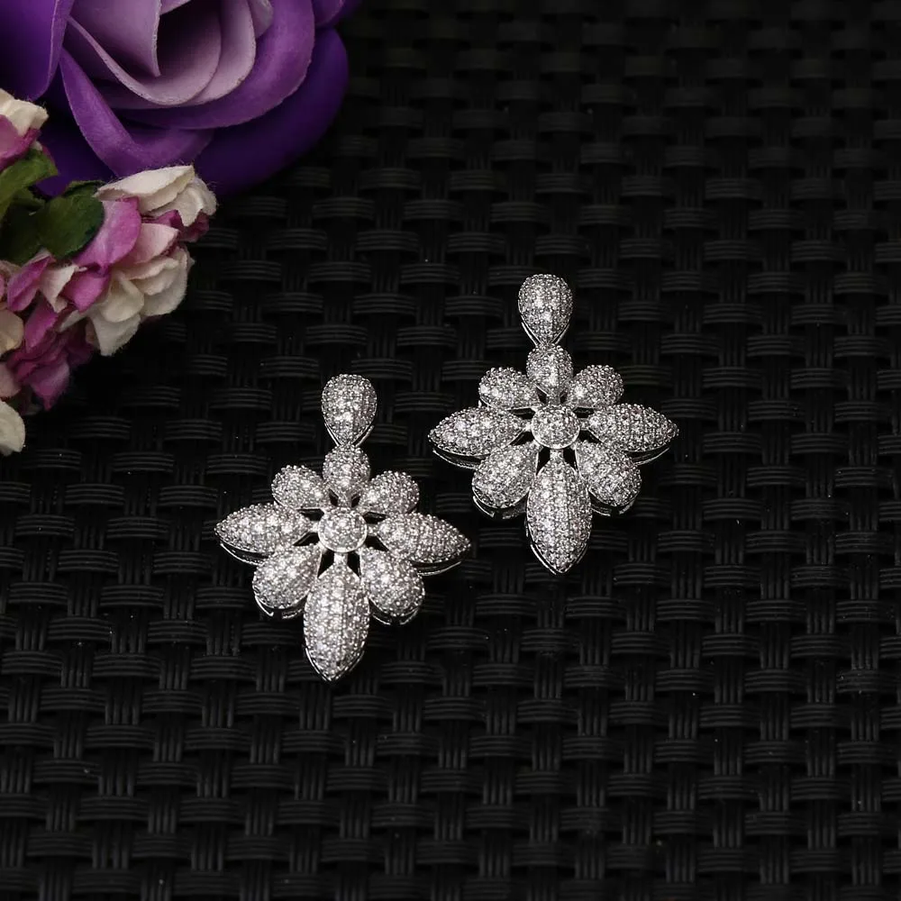 Custom Shape Fashion Engagement Brass Plating Jewelry Set E7341 Buy