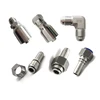 Stainless Steel SAE Flare O ring connector hydraulic hose coupling fittings