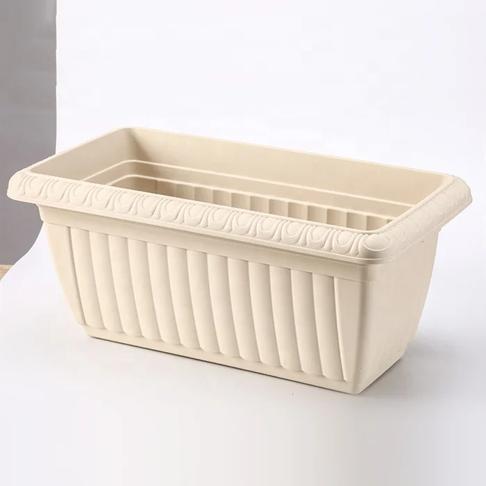 Venta al por mayor macetas rectangulares con flores-Compre online los