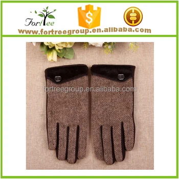 custom wool gloves