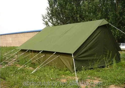 tarpaulin bivvy canvas military army tent for disaster refugee