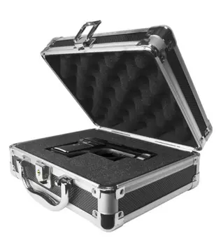 black hard briefcase