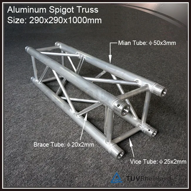 400x400mm spigot beam truss 290mm truss pillar with lift tower