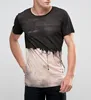 Top Quality Hot Sale New Look Fashion Men Nice Design T-Shirt With Paint Dripping Print
