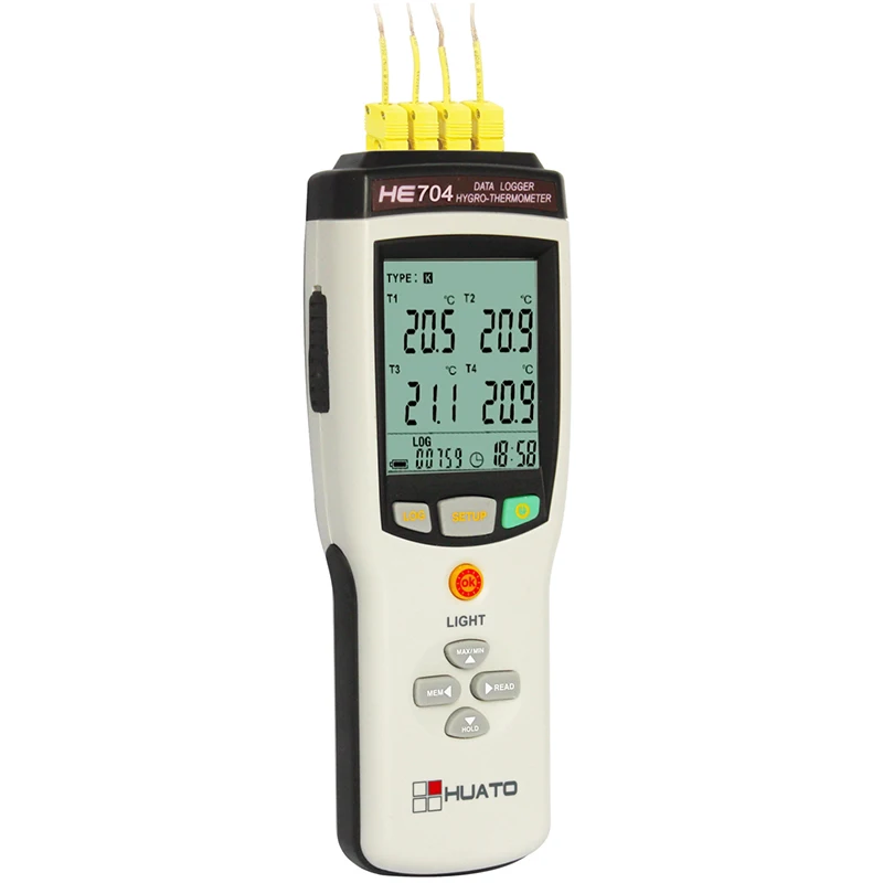 Multi Channels Thermocouple Thermometer And Data Logger Buy K Type
