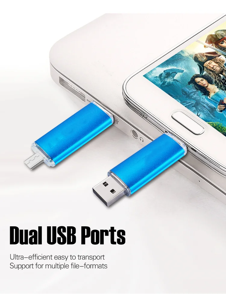 Multi Colors Otg 1gb 2gb 8gb 16gb 32gb 2 In 1 Android Smart Phone Usb Pendrive Flash Memory Stick Drive For Huawei Samsung - ANKUX.COM