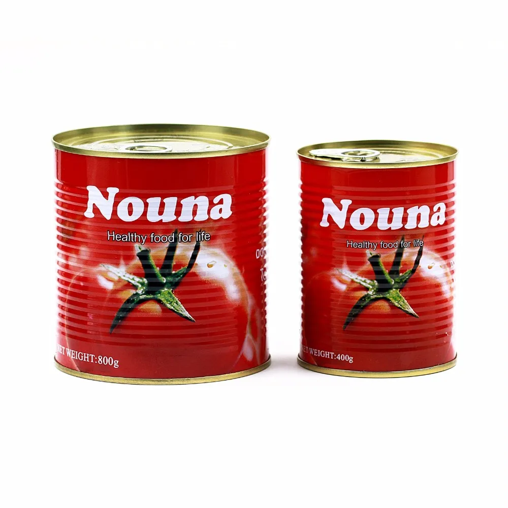 800g Canned Tomato Paste In Tin Brix 18-20% 22-24% 28-30% - Buy Organic