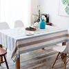 The Nordic style water proof table cloth solid for living room