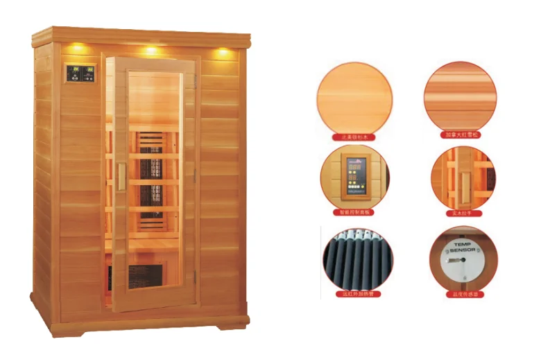 4person canadia hemloc new fashion far infrared sauna room