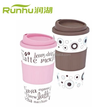 16oz Unbreakable Eco Friendly Bulk White Plastic Coffee Travel Mug With Band Rh117 16 Mugs 16oz Unbreakable Eco Friendly Bulk White Plastic Coffee Travel Mug With Band Rh117 16 Mugs