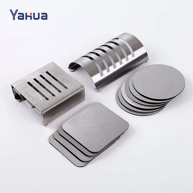 Factory Directly Produce All Type Different Shape Custom Metal Coaster