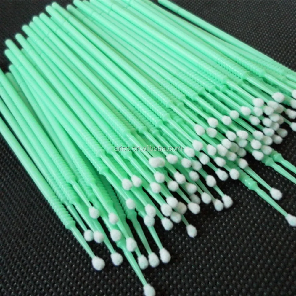 100pcs Disposable Eyelash Extension Supply MicroBrush green large size.jpg