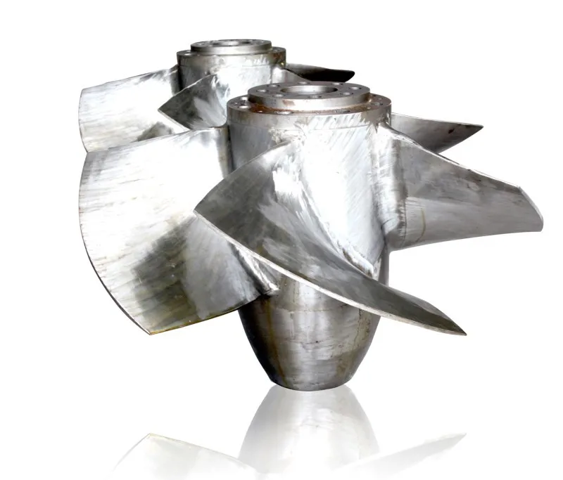 Small Axial Flow Hydro Turbine Wheel Or Propeller Water Turbine Runners