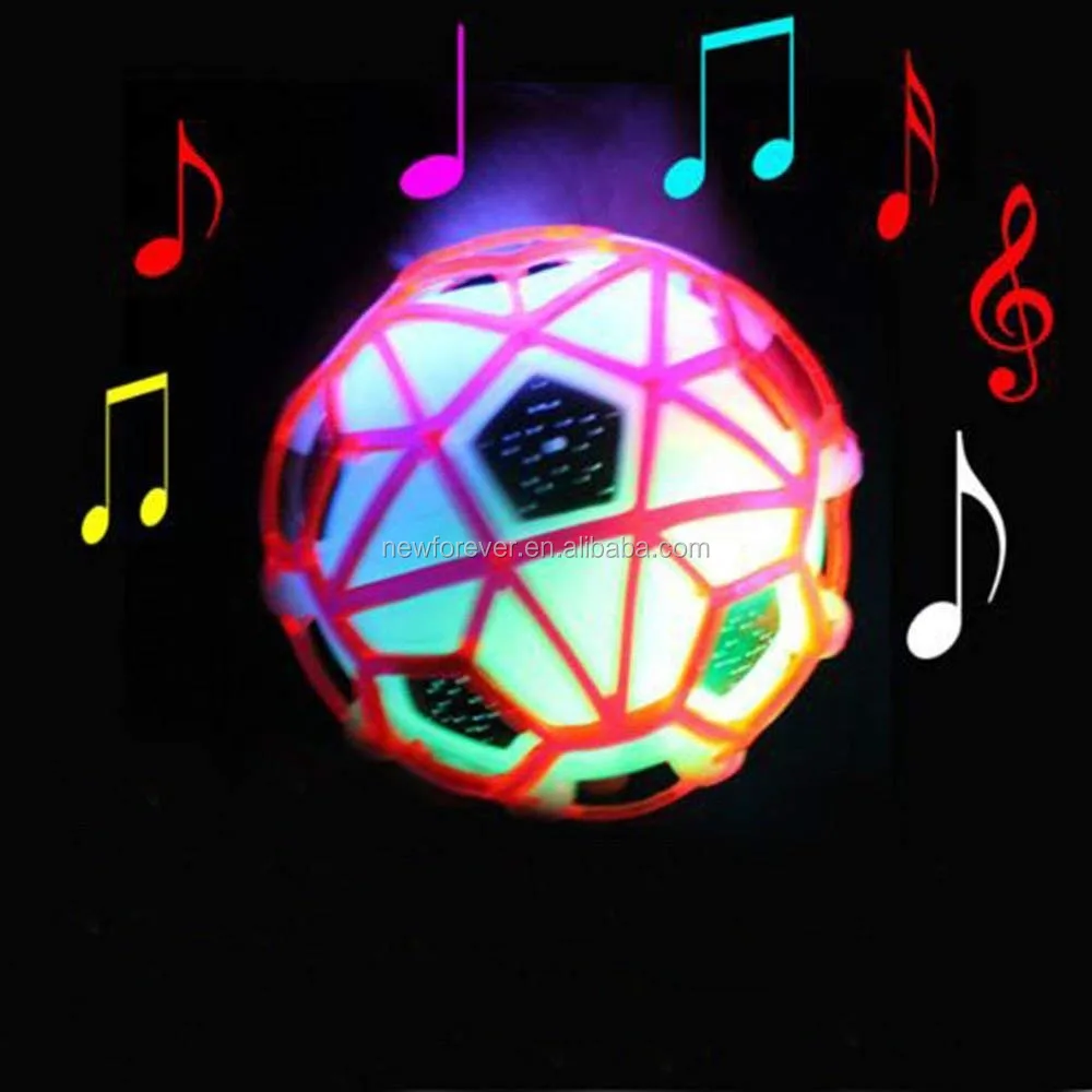 Led Light Musical Bouncing Ball Light Up Jumping Fusion Ball Dancing Vibrating Flashing Blinking