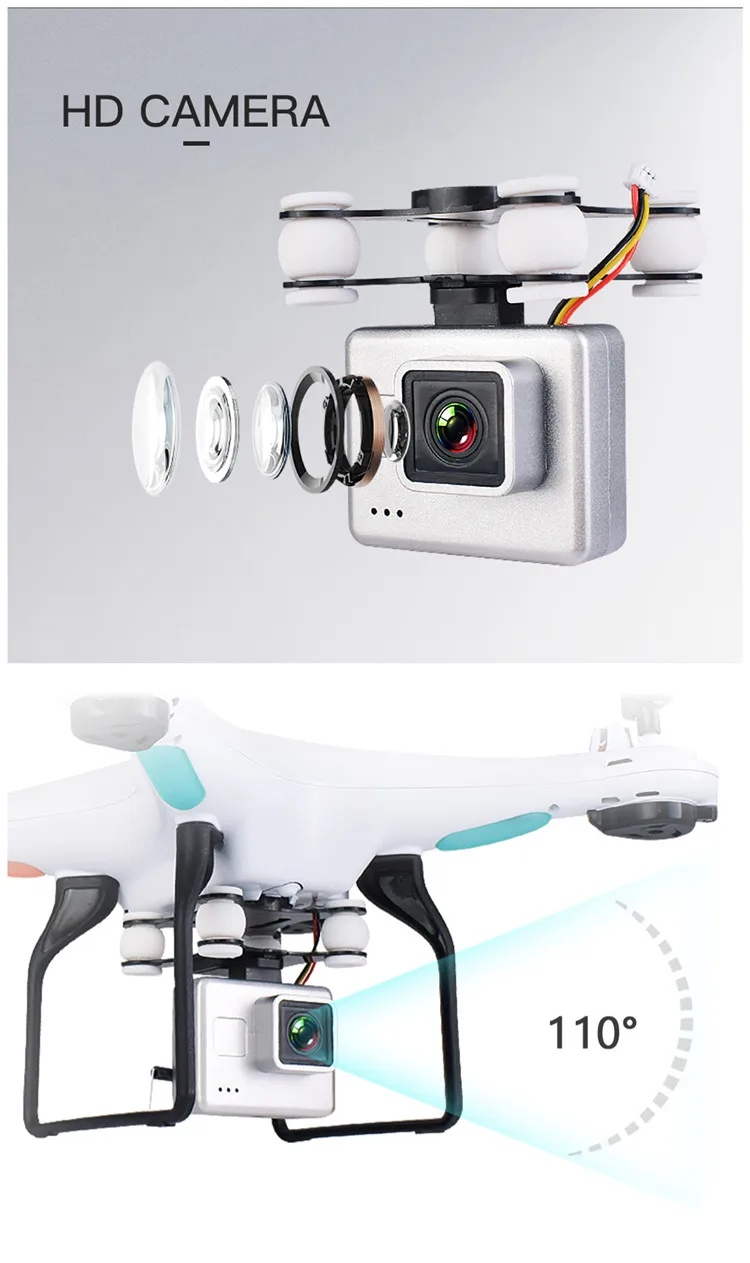 Wholesale SG600 2.4G FPV RC Drone with hd camera WIFI 2MP Sport Camera Drone