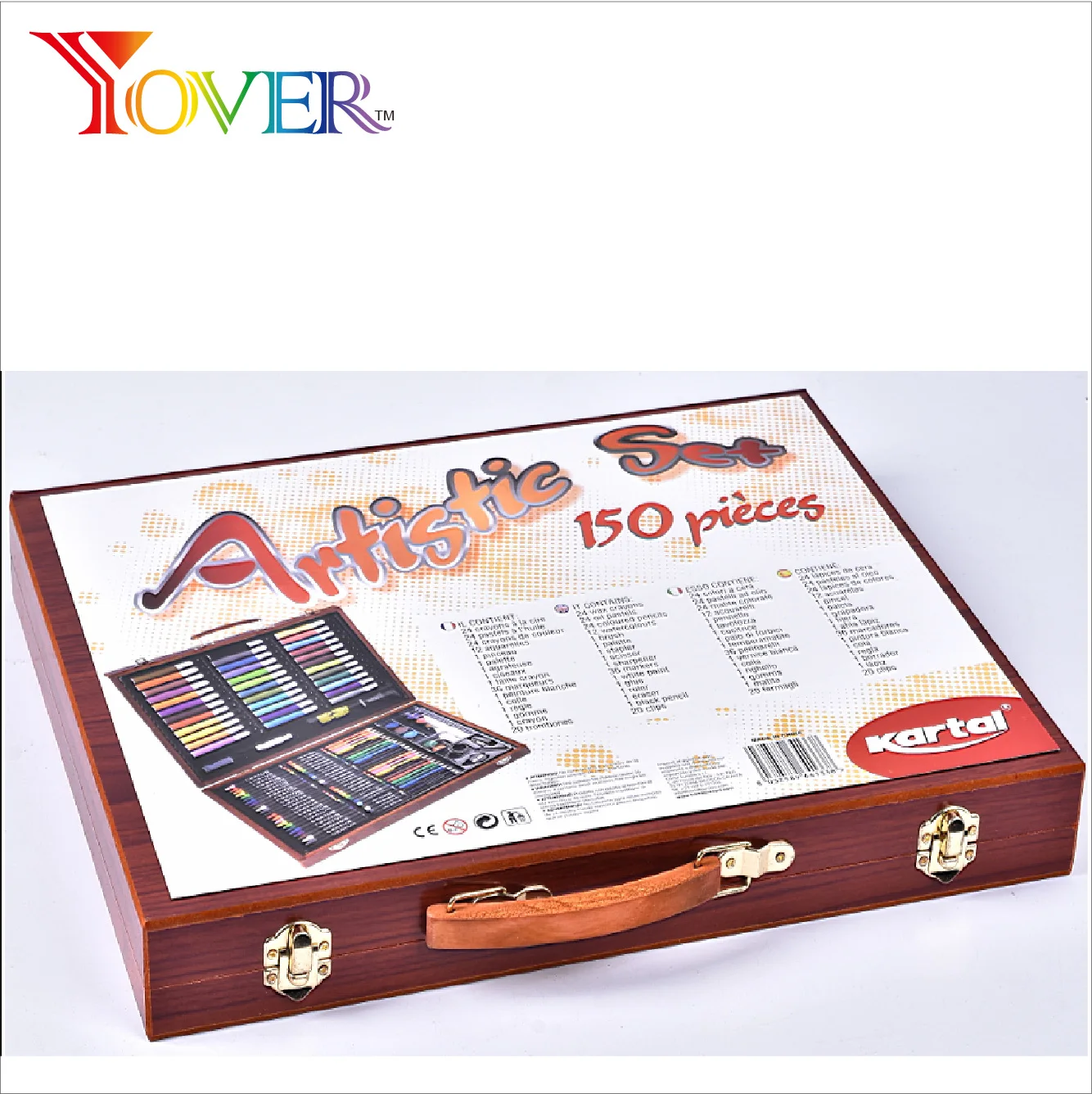 150pcs Wooden Box Art Set For Kids Buy 150pcs Wooden Box Art Set