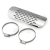 Motorcycle Exhaust Cover Muffler Heat Shield Cover Heel Guard For Harley Softail Dyna