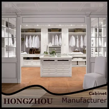 2015 New Type White Wooden Bedroom Wardrobe Cabinet On Sale
