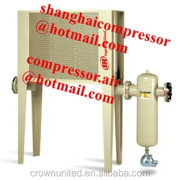 compressed air aftercooler water cooled