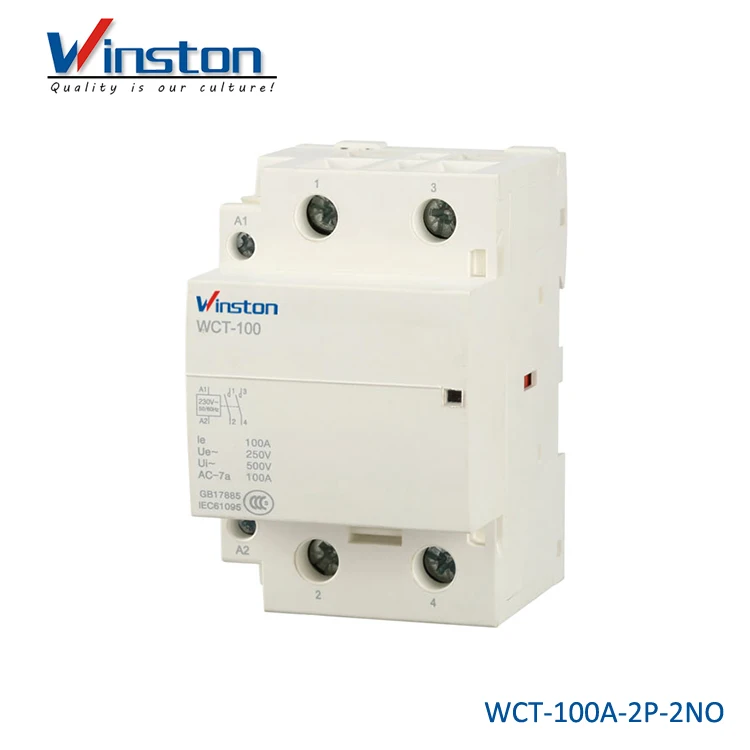 Magnetic Contactor Price 100A 2P Electrical Supply 2NO 220v Contactor