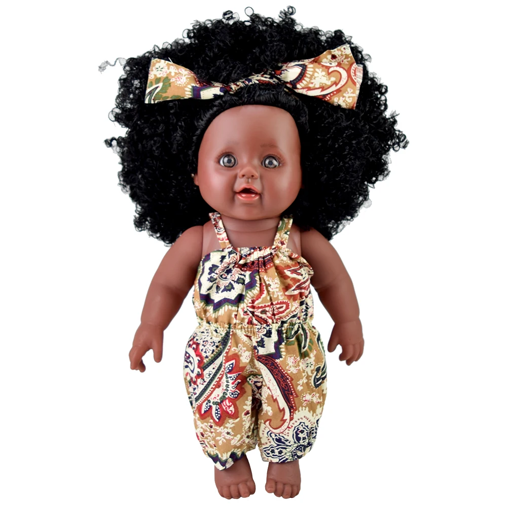 a black baby doll