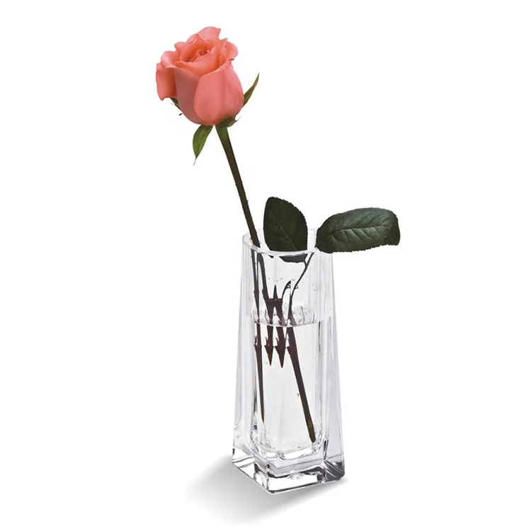 Shenzhen Newly Customize Clear Acrylic Single Flower Vase Buy Single