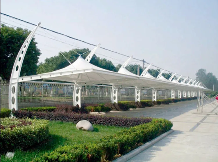 Comparison between different membrane structure material