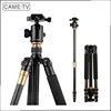 China CAME-TV Q99C Carbon Fiber Ball Head Tripod Monopod Macro Camera video with Mini Stand