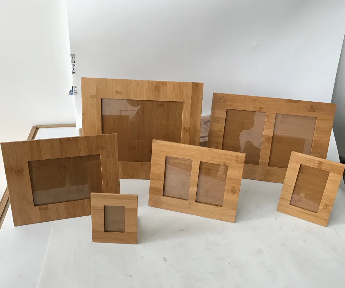 Custom Bamboo Picture Frames 6in 8in 10in Photo Frames Buy Wooden