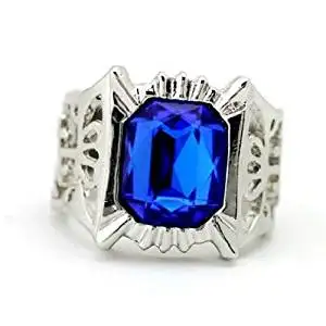 Dcolor Japanese Anime Kuroshitsuji / Ciel Phantomhive Black Butler Cosplay Accessory Ring + Keyring