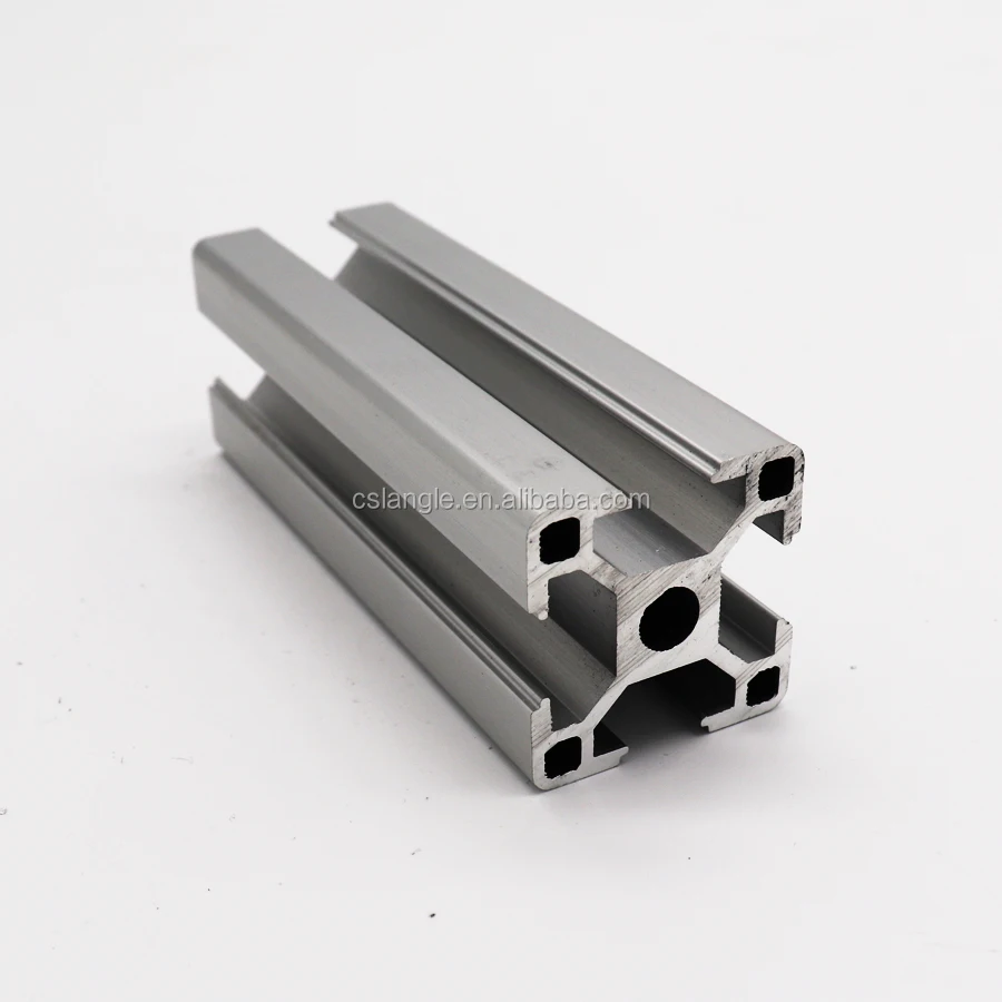 Silver Anodized Aluminium Alloy 8mm T Slot 3030 Industrial Aluminum Profile  for Frames - China T Slot, Aluminum Extrusion Profile