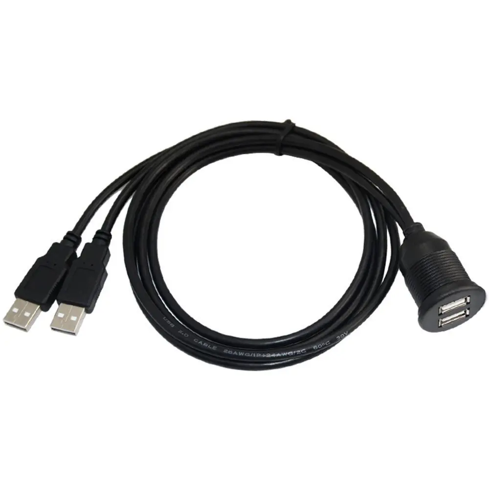 Car Dash Mount Installation Aux Usb Cable With Dual Usb Ports Buy Car