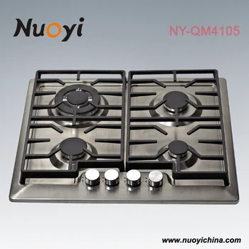 Lpg Ng Portable 4 Burner Gas Stove Hob Cast Iron Qm4105 Buy