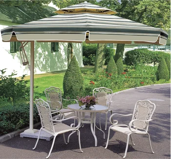 All Weather Luxury 4x4 Outdoor Garden Umbrella Buy 4x4 Persegi Taman Payung Taman Pintu Umbrella Taman Mewah Payung Product On Alibaba Com