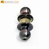 Modern brass black door knob vintage door knobs
