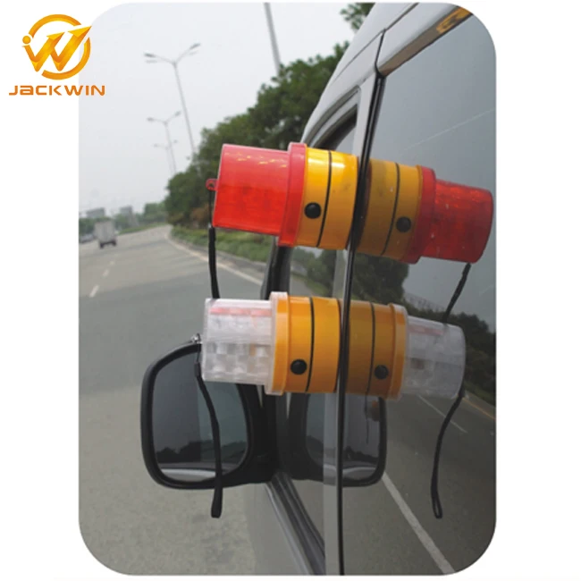 Amber&Red Revolving LED Uses Emergency Warning Lights for Police Equipments