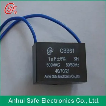Parts Electric Stand Fan Capacitor Of Sh Ac Motor Oil Type Capacitor