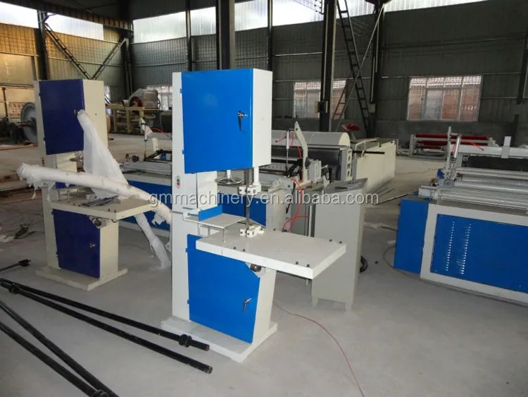 Paper rewinding embossing machine, hemp toilet paper making machine with high speed and long service life