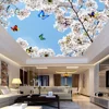 Home decoration Flowers Butterfly pvc ceiling and wall panel price