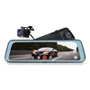 Full hd 1080P car black box 2 lens 9.66inch IPS dash cam touch screen for bus car