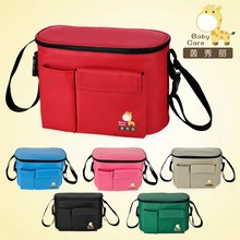 2015 New Arrival Free Shipping Thermal Insulation Bags For Baby Strollers Waterproof Baby Diaper Bags