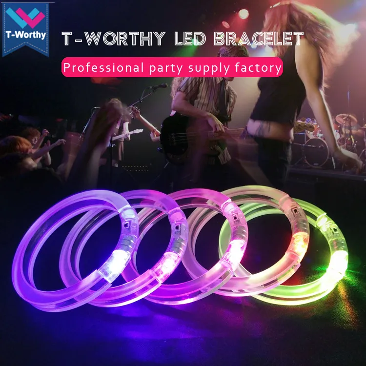Acrylic led bracelet (4)