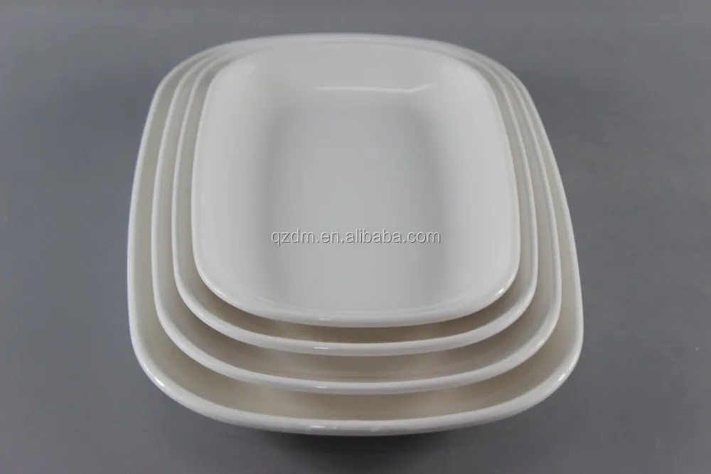 Set Of 4pcs Melamine Oval Plate/Melamine Oval Plate Set