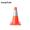Proper Price High Quality Colorful Reflective Rubber Traffic Cone pvc rubber traffic cone