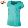2019 Wicking dry rapidly melange colour CD polyester t shirt